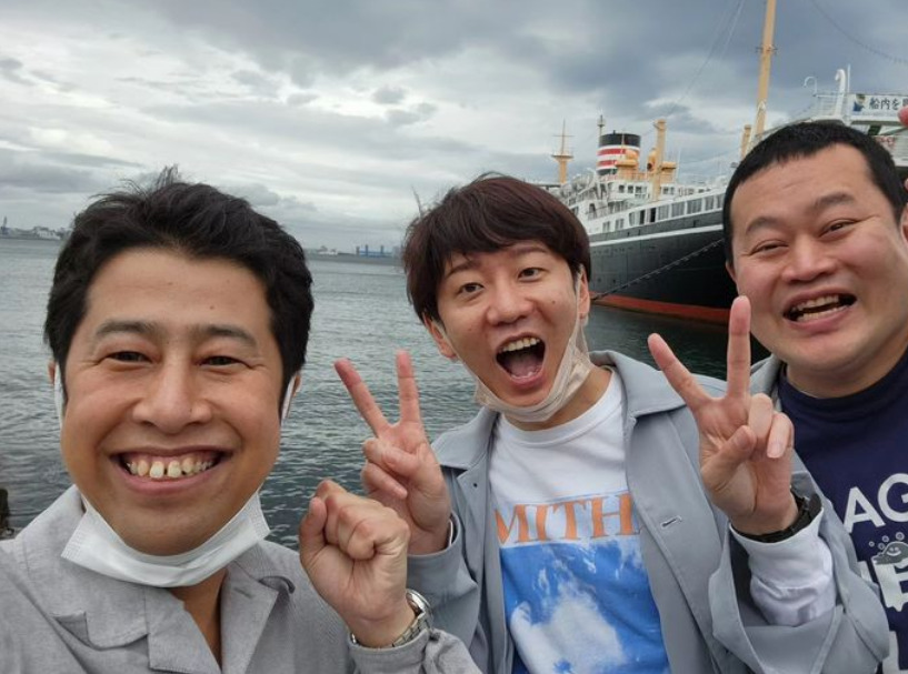 ウエストランド井口さんと三四郎小宮さん、モグライダーともしげさんの写真