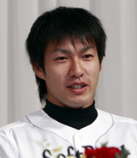 新人時代の柳田悠岐選手