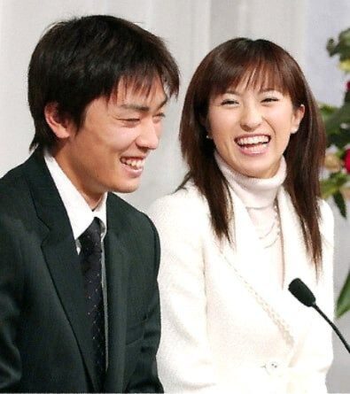 結婚会見の和田毅