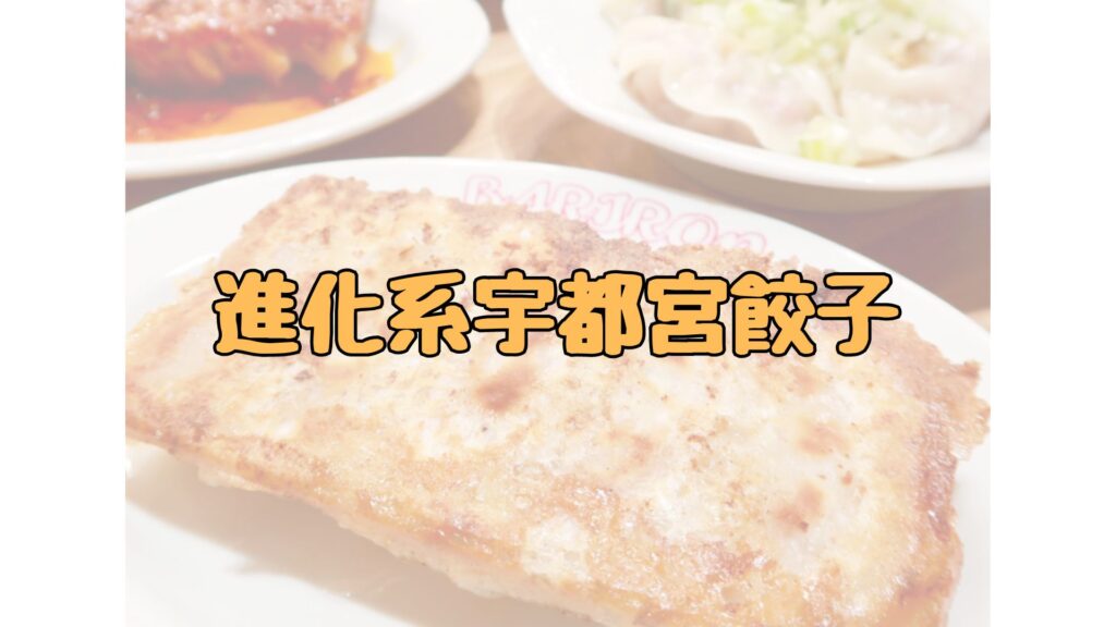 進化系宇都宮餃子のトップ画像