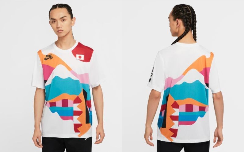 東京五輪で堀米雄斗が着用していたTシャツの写真