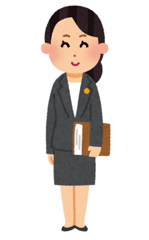 女性弁護士のイラスト