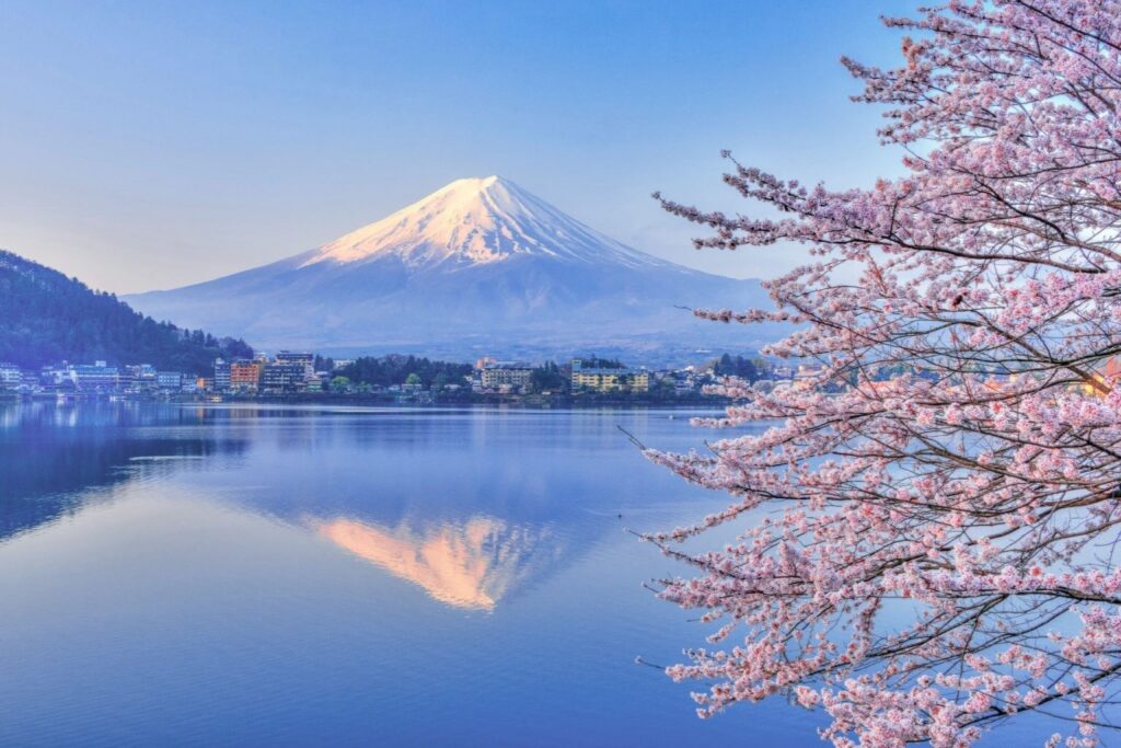 河口湖の画像