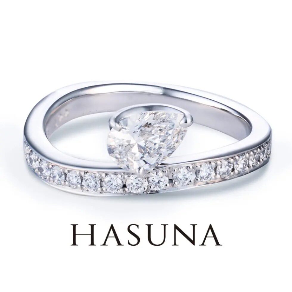 HASUNA(ハスナ)の婚約指輪 ER01の写真1